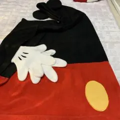 ミッキーマウス風ポンチョ 約100×140cm