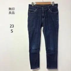 無印良品　デニムパンツ　スキニーパンツ　ストレッチ加工　23 Sサイズのサムネイル