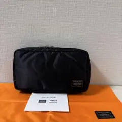 【最終モデル】【新品】ポーター PORTER タンカー　ポーチ ブラック