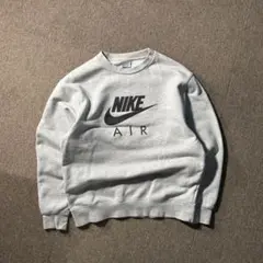 NIKE 00s クルーネック スウェット トレーナー グレー メンズ L