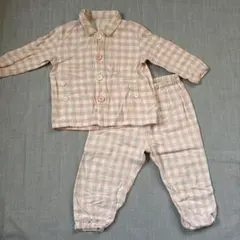 無印良品　長袖パジャマ　80-90のサムネイル