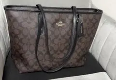 【COACH 】ブラウン トートバッグ A4サイズ収納可