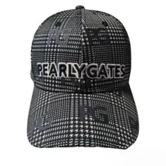 【美品】PEARLY GATES パーリーゲイツ 千鳥格子柄 キャップ