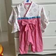 袴ロンパース ひな祭り　９０
