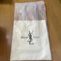 イヴ・サンローラン展 トートバッグ 大　ホワイト 新品・未使用・未開封