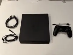 PlayStation 4 Slim 本体とコントローラー