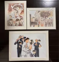 名探偵コナン　ハロウィンの花嫁　複製原画　3点セット