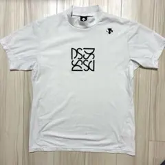 デサントゴルフ モックネック半袖シャツ DGMXJA26 ホワイト Oサイズのサムネイル