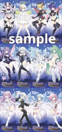 超次元ゲイム ネプテューヌ エビテン 特典 お風呂ポスター 12種