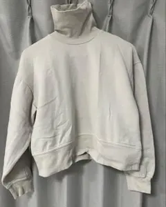 ZARA ハイネック　スウェット　トレーナー　裏毛