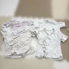 50〜60サイズ新生児用肌着6枚セット