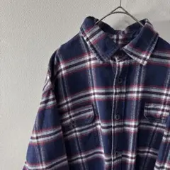 バ*ズ様 90s JACHS フランネルシャツ チェック柄 vintage 古着