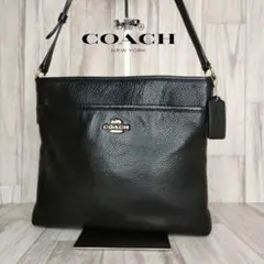50 COACH コーチ　レザー　ショルダーバッグ