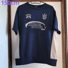 新品　ネイビー プリント Tシャツ 150cm