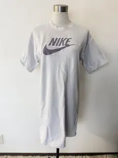 NIKE 半袖 Tシャツ ワンピース ライトグレー