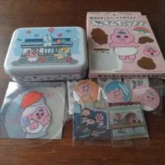 おぱんちゅうさぎチョコクランチ缶　んぽちゃむ　可哀想に！ローソンプラスセット