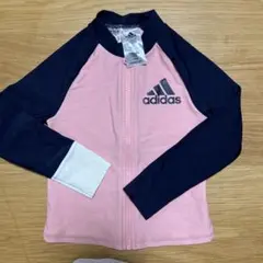 adidas ラッシュガード 120 サイズ ピンク/ネイビー　かわいい　水着