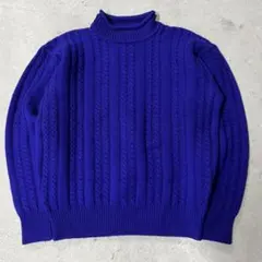 【Good condition】 Paul Smith braid knit