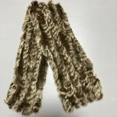 ラビットファー使用ふわふわスヌード