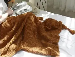 130×170cm マルチカバー 北欧 おしゃれな タオルケット ひざ掛け