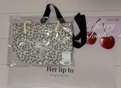 HLT Cherry Tote Bag Misty Blueのサムネイル