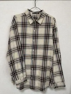 チェックシャツ　柄シャツ　モノマート