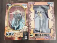 【専用台座おまけ】LIMITED EDITION ニコ・ロビン サンジ