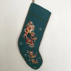 クリスマス飾り　サンタクロースくつ下