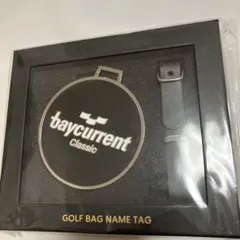 baycurrent Classic ゴルフバッグネームタグ 新品 黒のサムネイル