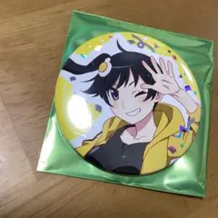 シャフト展　阿良々木火憐　箔押し缶バッジ