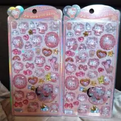 正規品！Hello Kitty　うるちゅる ポップシール 2シートセット