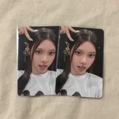 ユナ kpopmerch shopee illit bomb 2枚 セット