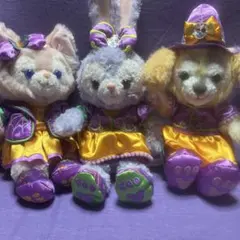 【香港ディズニー限定正規品】☆ステラルー☆リーナベル☆クッキーアン　ぬいぐるみ