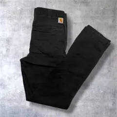 【早い者勝ち】Carhartt カーゴパンツ ブラック　カーハート　Lのサムネイル