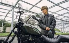 ROLLER FAKE LEATHER COACH JACKET 木村拓哉