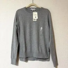 UNIQLO⭐︎コットンカシミヤクルーネックセーターM