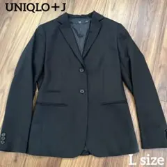 ユニクロ　＋J　ウールジャケット プラスJ ブラック　L