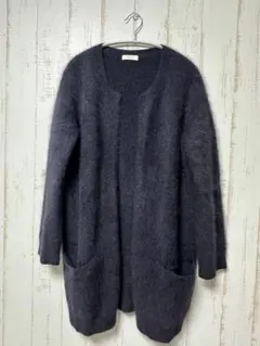 ユナイテッドアローズ　ネイビー カーディガン 長袖 ポケット付き　レディース