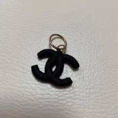 CHANEL ココマーク チャーム ブラック