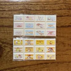 サンリオ　ちょこぶろっくしーる　シナモロール　ポムポムプリン　コロコロクリリン