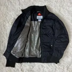 コロンビア　ダウン　ジャケット　オムニヒート　防寒　ブラック　y2k