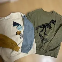 裏起毛トレーナー　H &M