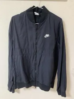 NIKEナイキプレイヤーズウーブンジャケット ナイロンノーカラーブルゾンy2k