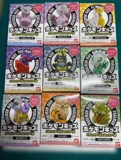 新品 バンダイ ポケモンキッズ メガミュウツーX＆メガミュウツーY編 9種類
