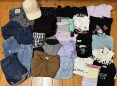 1点約150円✨女子服150 まとめ売り 33点 セット 春夏物 処分セール！
