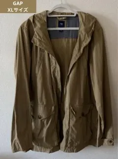 GAP アウター　モッズコート　フード付き　XLサイズ