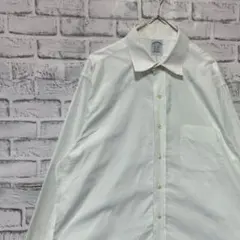 ブルックスブラザーズ長袖シャツ！ホワイトL 0319