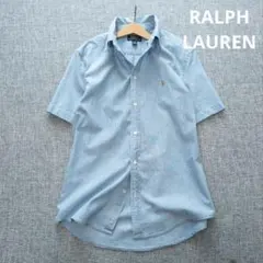 ラルフローレン　国内正規品　近年モデル　ゆったり　ポニー刺繡　シャンブレーシャツ