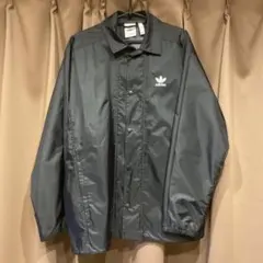 adidas ボタン式ジャケット ブラック Mサイズ