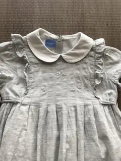 ☆美品☆ ファミリア familiar 春夏ワンピース 100